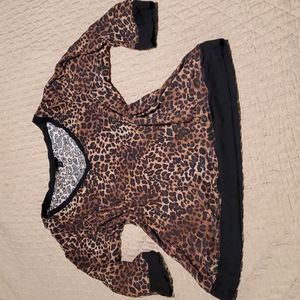 Leopard torrid size 1 sweater